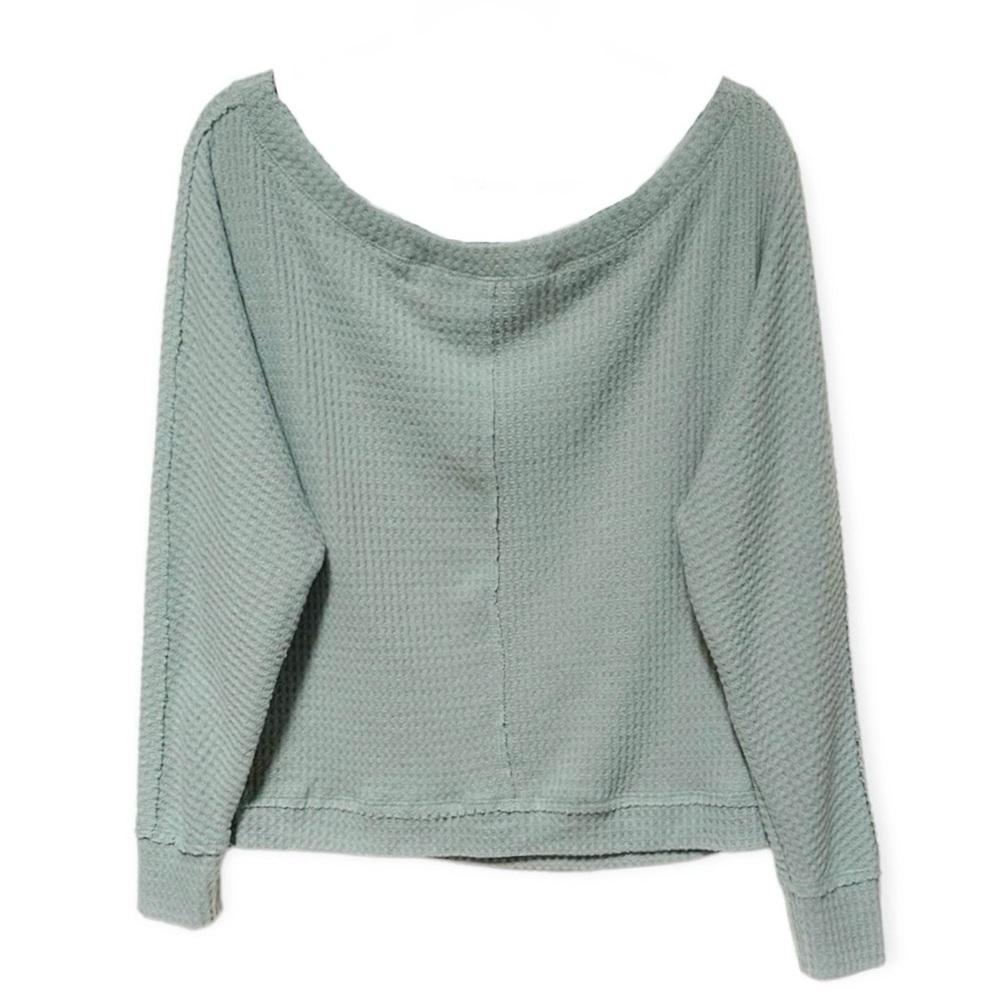 Caslon Waffle Knit Dolman Sleeve Top